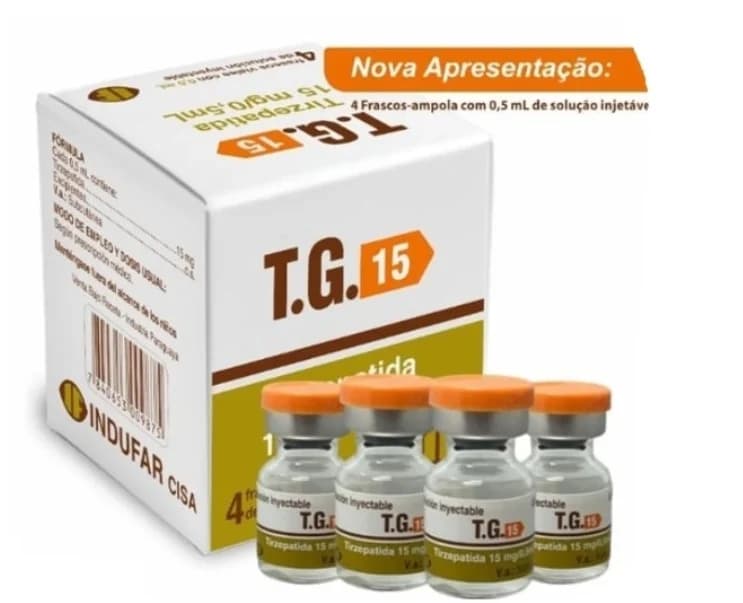 T.G Tirzepatida caixa c/ 4 unidades