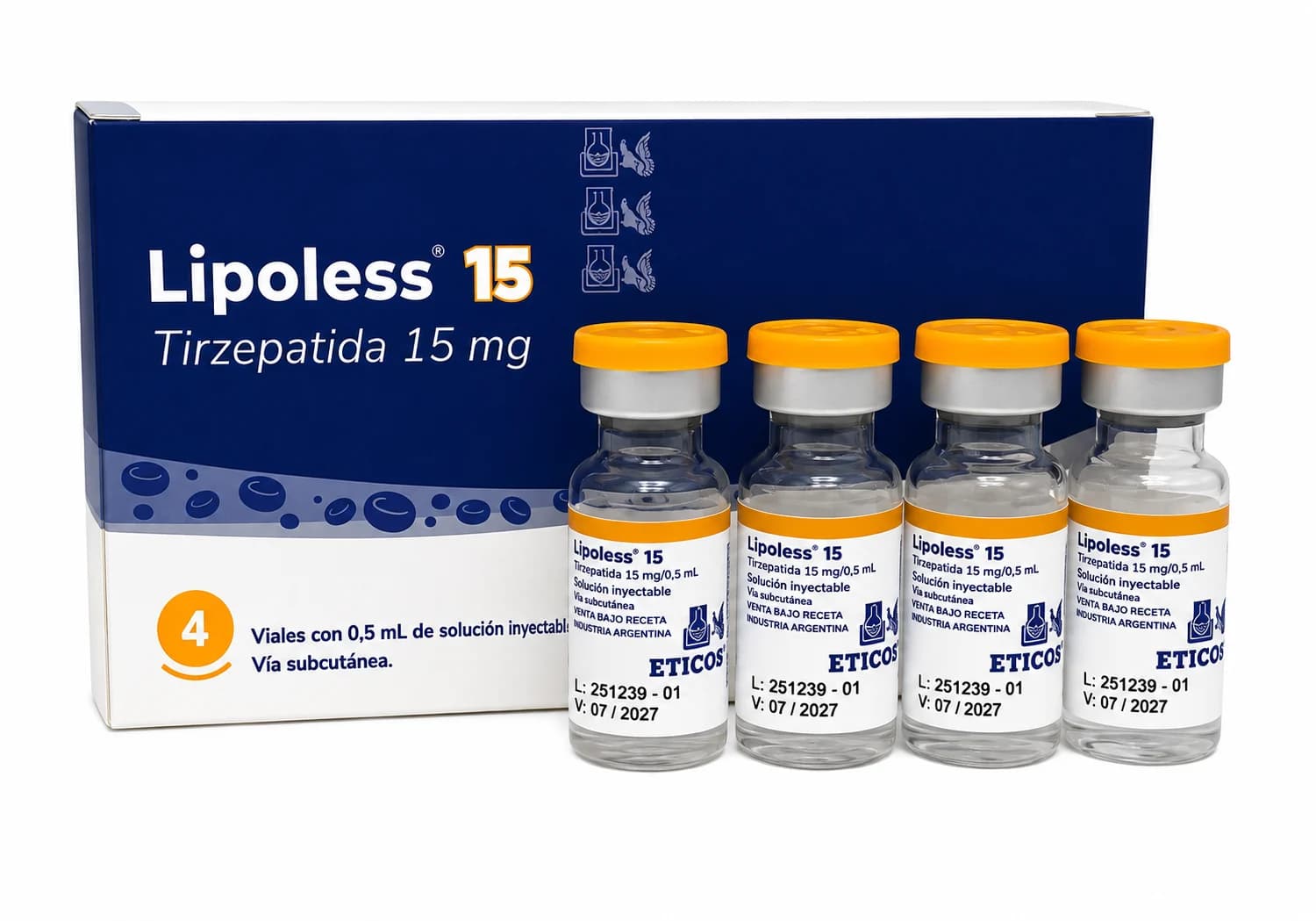 Lipoless caixa c/ 4 unidades