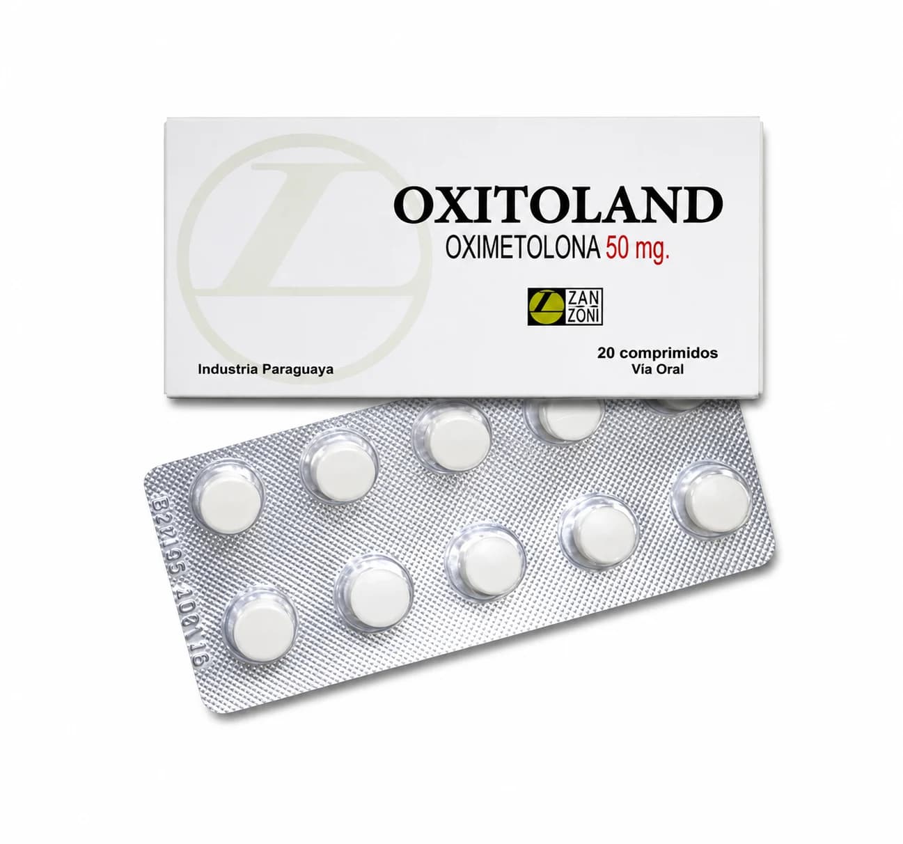Oximetolona 50mg/Hemogenin