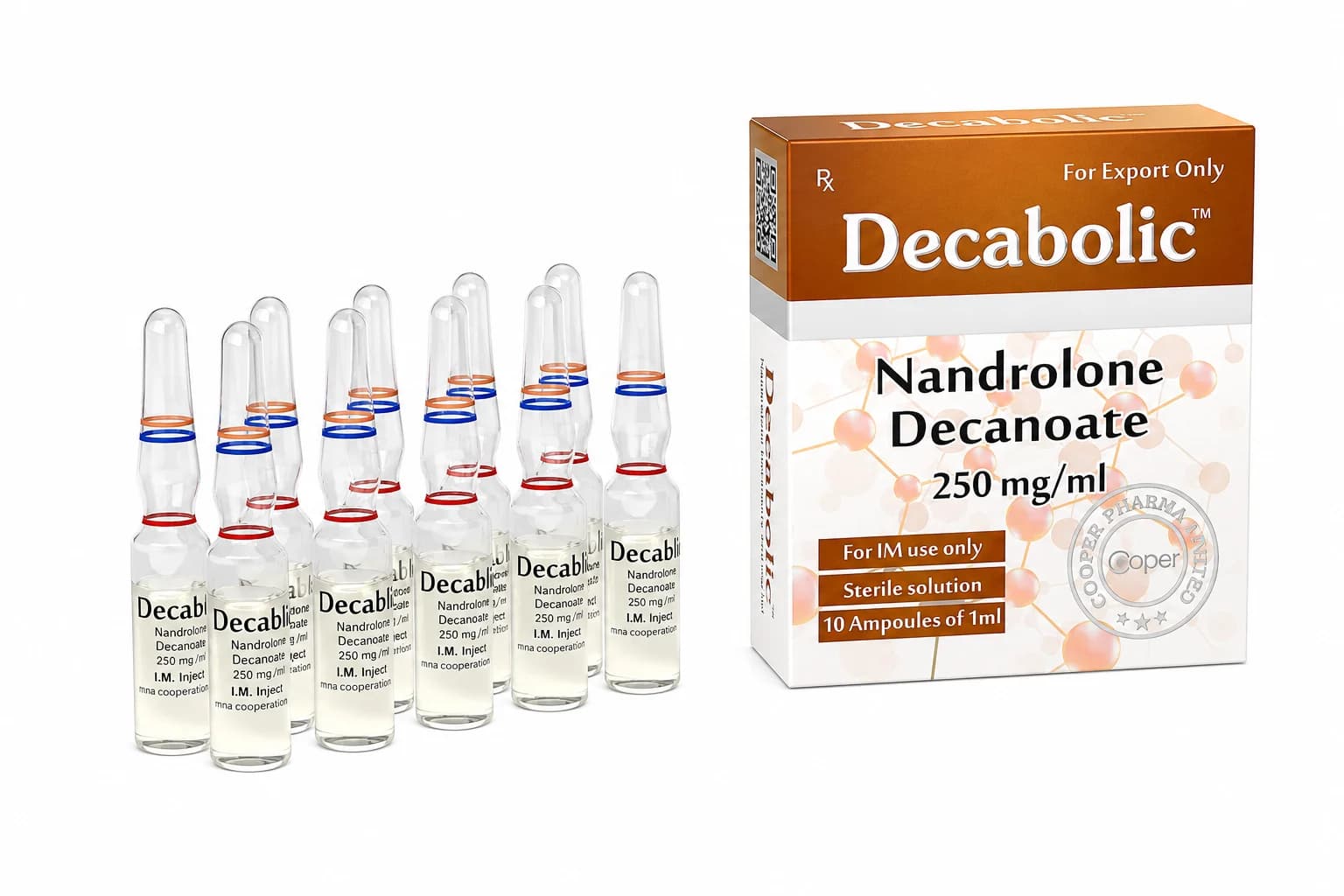 DECANOATO/DECA 10ml 250mg