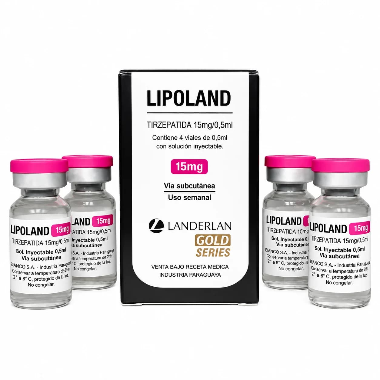 Lipolend 15mg caixa com 4 unidades